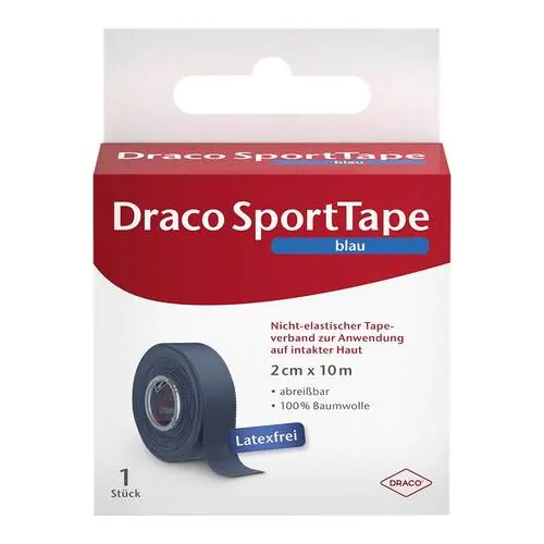 DRACO TAPEVERBAND 2 cmx10 m blau, 1 St