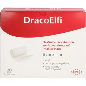DRACOELFIelast.Fixierbinde6cmx4mgekreppt20St
