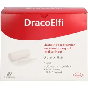 DRACOELFIelast.Fixierbinde8cmx4mgekreppt20St