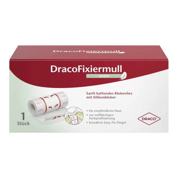 Dracofixiermull sensitiv 10 cmx5 m, 1 St