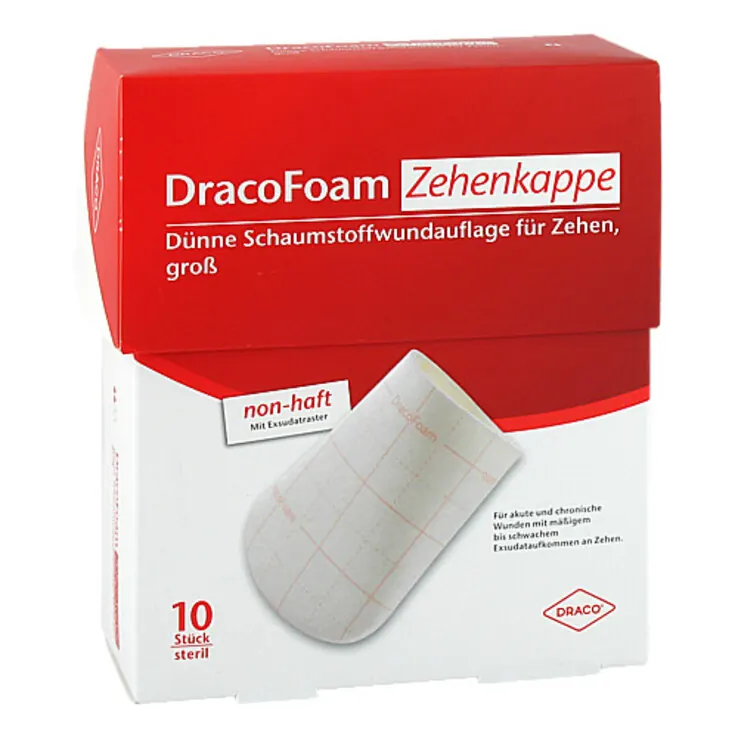 Dracofoam Zehenkappe groß, 10 St