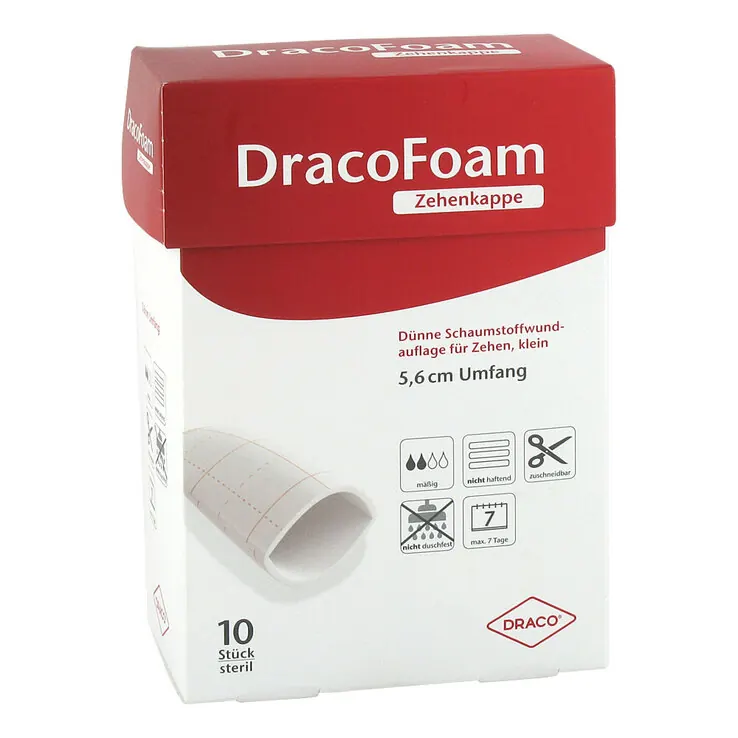 Dracofoam Zehenkappe klein, 10 St