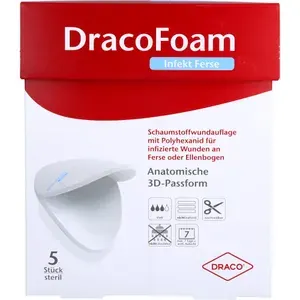 DRACOFOAMInfektSchaumst.Wundauf.Ferse5St