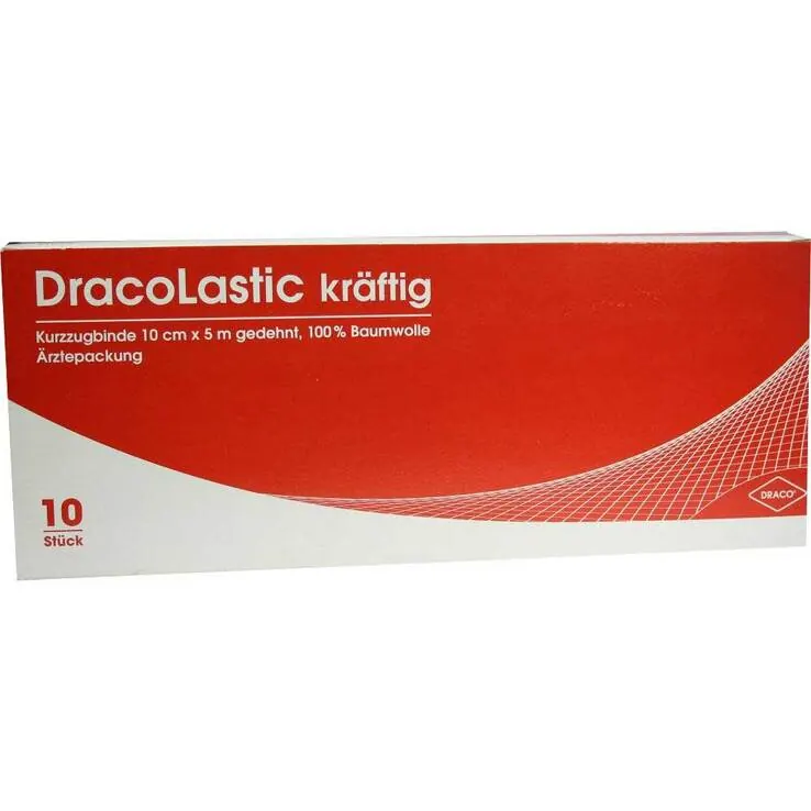 Dracolastic Idealbinde kräftig 10cm lose hautfarben, 10 St