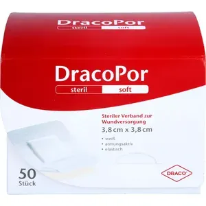 DRACOPORWundverband3,8x3,8cmsteril50St