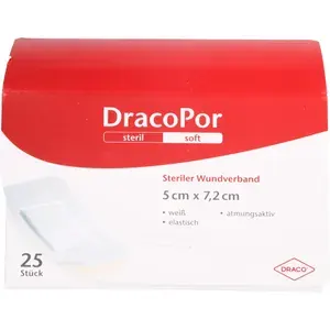DRACOPORWundverband5x7,2cmsteril25St