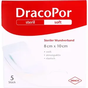 DRACOPORWundverband8x10cmsteril5St
