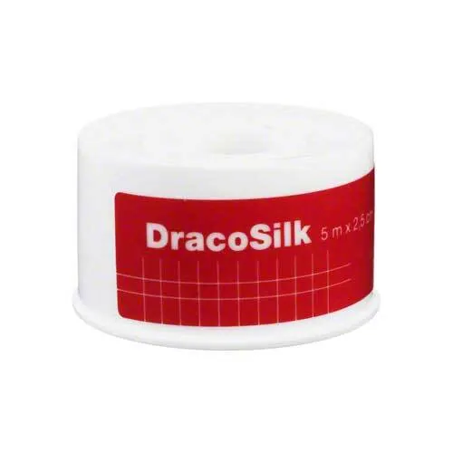 Dracosilk Rollenpflaster 2,5 cmx5 m, 1 St