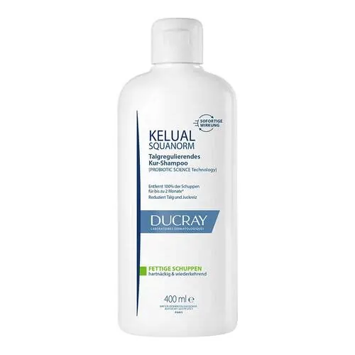 Ducray Kelual Squanorm Anti-Schuppen Shampoo fettig, 400 ml