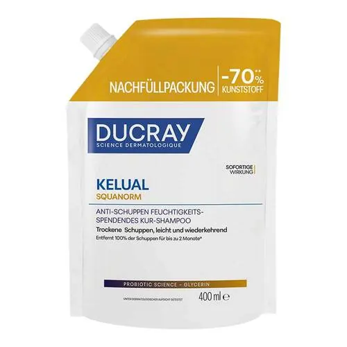 Ducray Kelual Squanorm Anti-Schuppen Shampoo tro.Ref, 400 ml