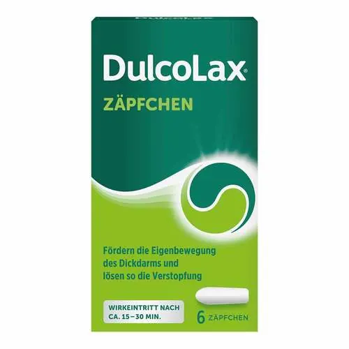 Dulcolax 10 mg Zäpfchen, 6 St