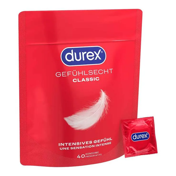 durex® Gefühlsecht classic Kondome, 40 St
