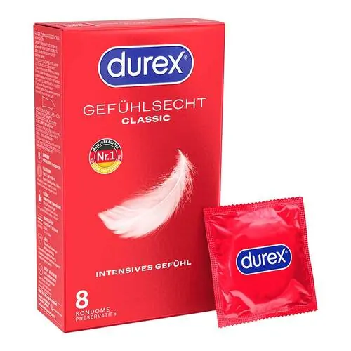 Durex Gefühlsecht Kondome, 8 St