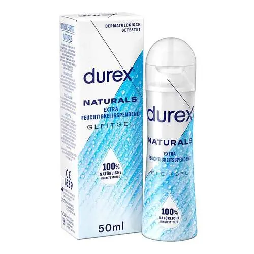 DUREX naturals Gleitgel extra feuchtigkeitsspend., 50 ml