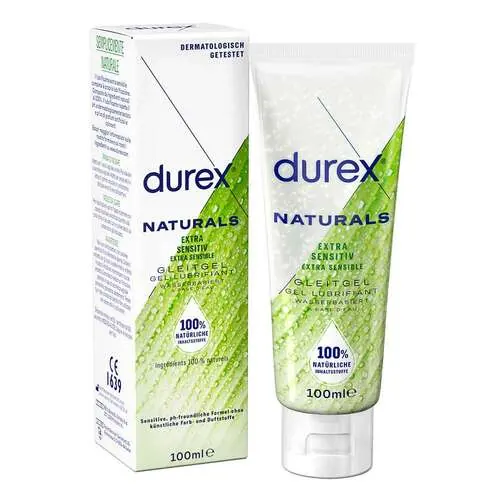Durex naturals Gleitgel extra sensitive, 100 ml