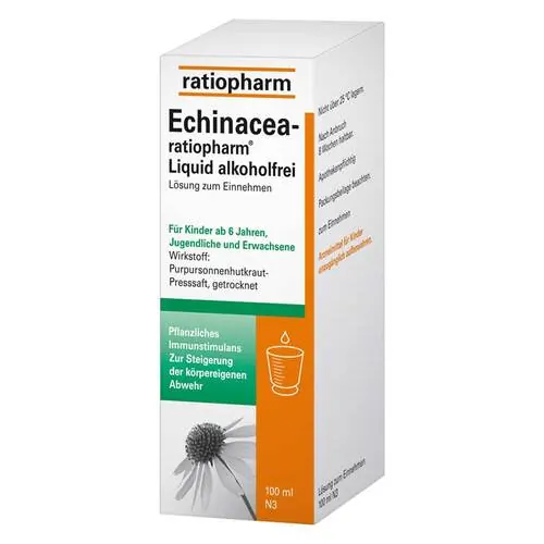 Echinacea-Ratiopharm Liquid alkoholfrei, 100 ml