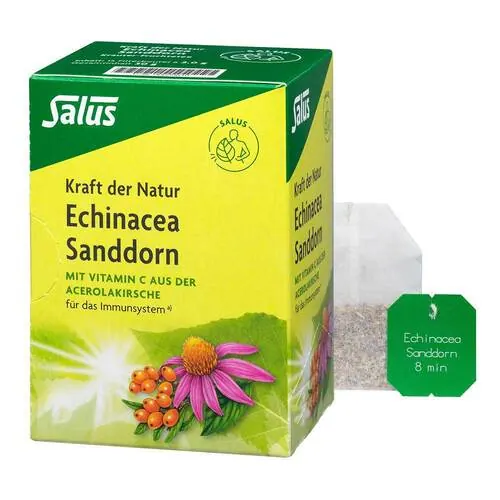 Echinacea Sanddorn Tee Kraft der Natur Salus Fbeutel , 15 St