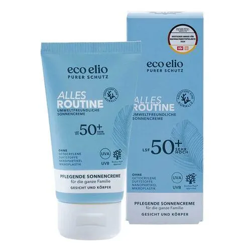 Eco Elio Alles Routine Sonnencreme Lsf 50 + , 75 ml
