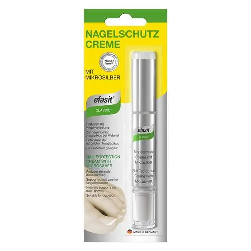 Efasit Classic Nagelschutz Creme mit Mikrosilber, 4 ml