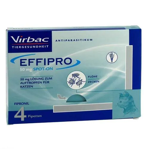 Effipro 50 mg Lösung z.Auftropfen für Katzen, 4 St