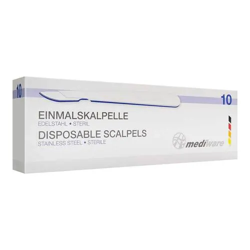 Einmalskalpell 10, 10 St
