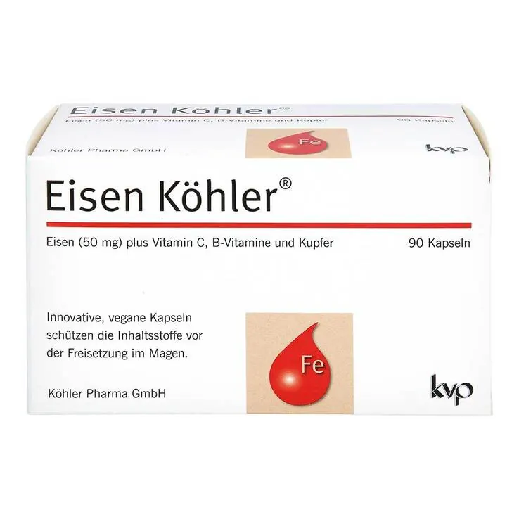 Eisen Köhler Kapseln, 90 St