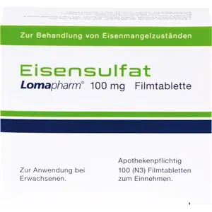 EISENSULFATLomapharm100mgFilmtabletten100St
