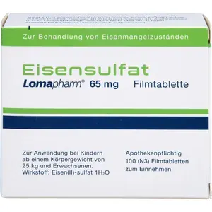 EISENSULFATLomapharm65mgüberzogeneTab.100St
