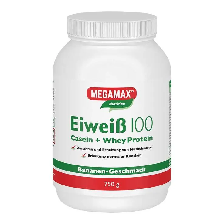 Eiweiss 100 Banane Megamax P, 750 g