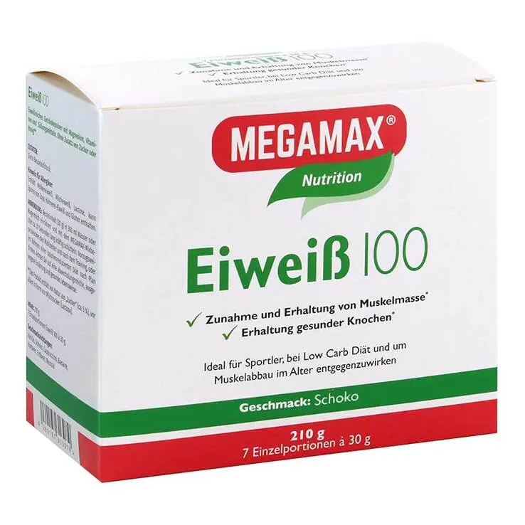Eiweiss 100 Schoko Megamax Pulver, 7X30 g