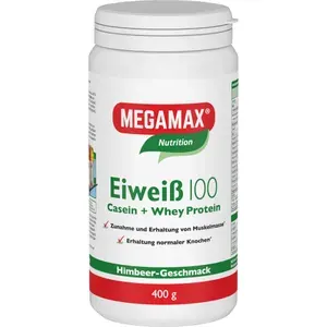 EIWEISS100HimbeerQuarkMegamaxPulver400g
