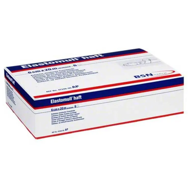 Elastomull haft 20mx6cm 4724, 6 St