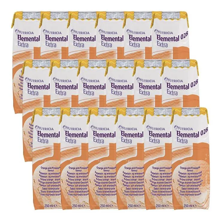 Elemental 028 Orange Ananas flüssig, 18X250 ml