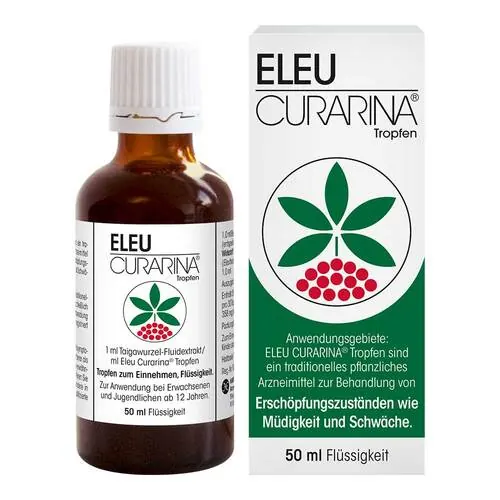 Eleu Curarina Tropfen 1ml Taigawurzel-Fluidextrakt, 50 ml
