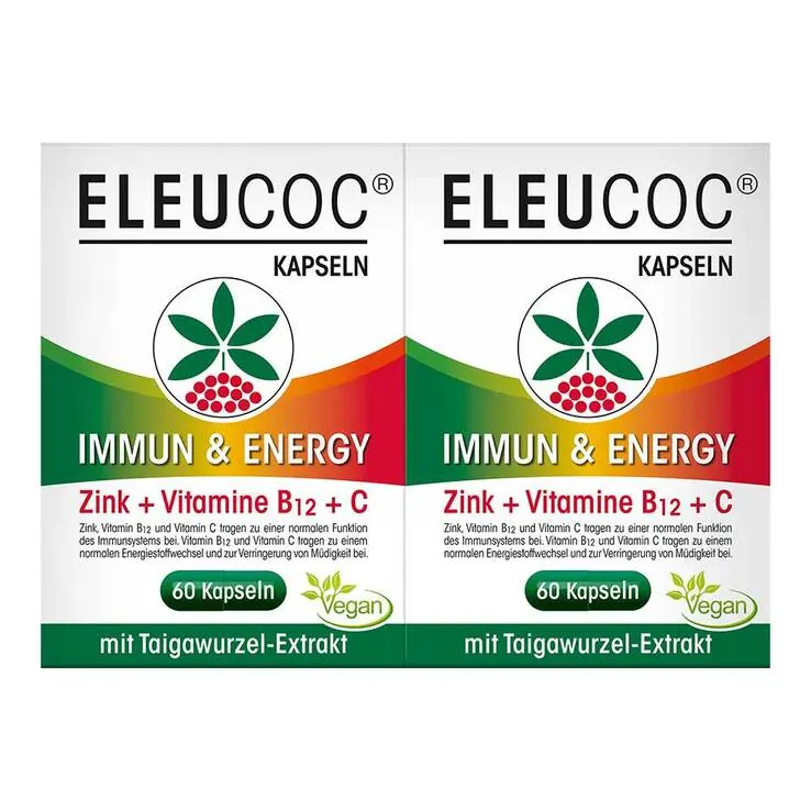 Eleucoc Immun & Energy Kapseln, 2X60 St