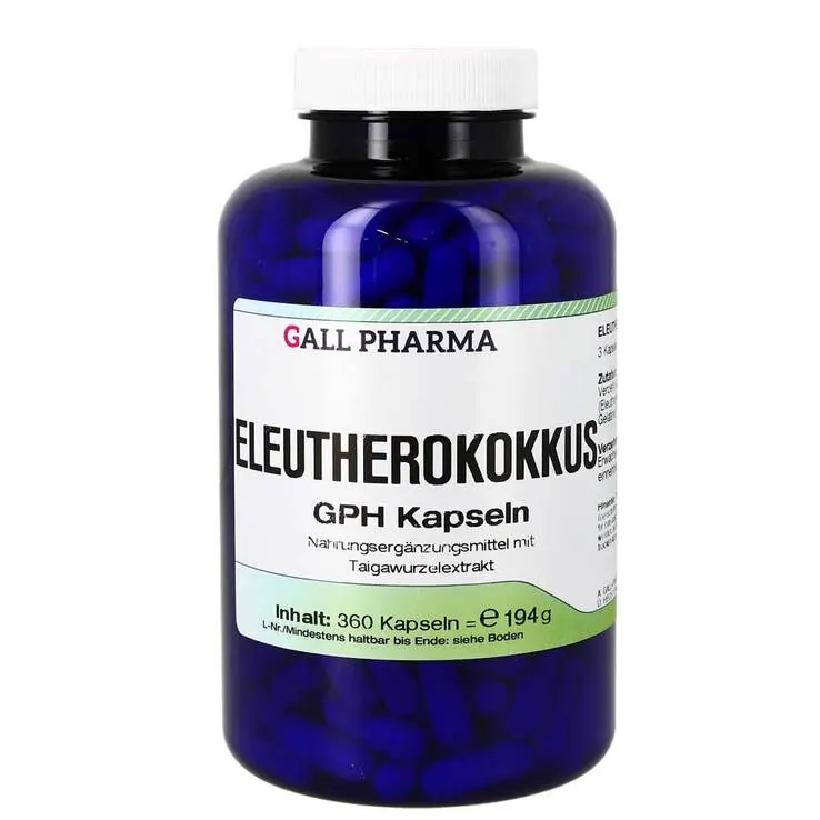 Eleutherokokkus GPH Kapseln, 360 St