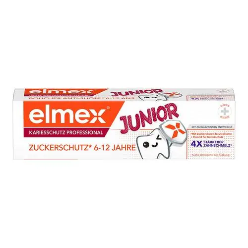 Elmex Kariesschutz PROFESS.Junior Zuckerschutz Zpa, 75 ml