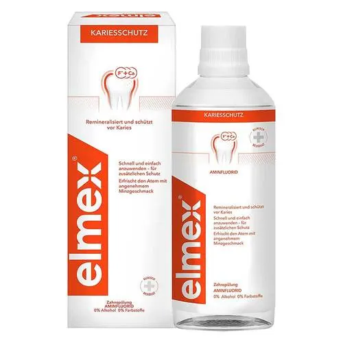 Elmex Kariesschutz Zahnspülung, 400 ml