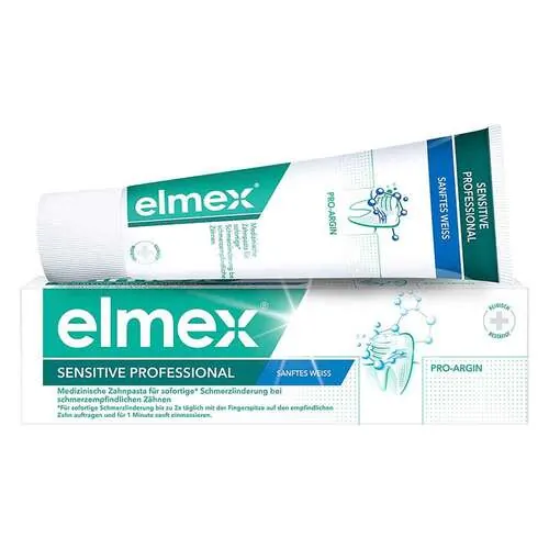 Elmex Sensitive Professional sanftes Weiß, 75 ml