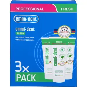 EMMI-DENTUltraschallZahncremefreshSet3St