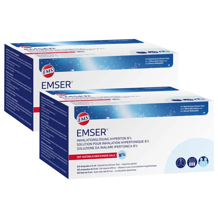 EMSER® Inhalationslösung hyperton 8 %, 120X5 ml
