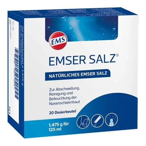 Emser Salz 1,475 g Pulver, 20 St