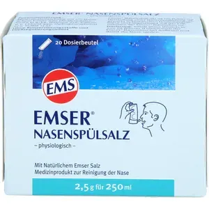 EMSERNasenspülsalzphysiologischBtl.20Stück
