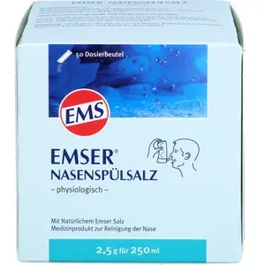 EMSERNasenspülsalzphysiologischBtl.50Stück