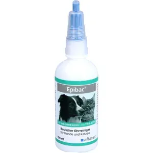 EPIBACbasischerOhrreinigerLsg.f.Hunde/Katzen100ml