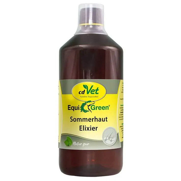 Equigreen Sommerhaut Elixier für Pferde, 1 l