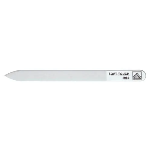 Erbe Glasfeile 14 cm Soft-Touch glasklar einseitig, 1 St