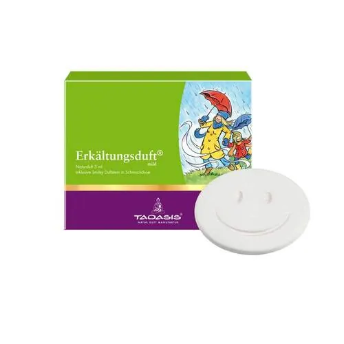 Erkältungsduft Duftset mild mit Dose + Stein, 1 St