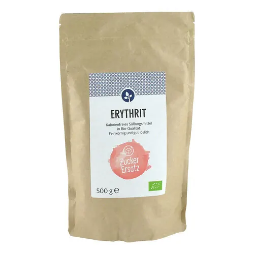 Erythrit Bio Zuckerersatz feinkörnig, 500 g