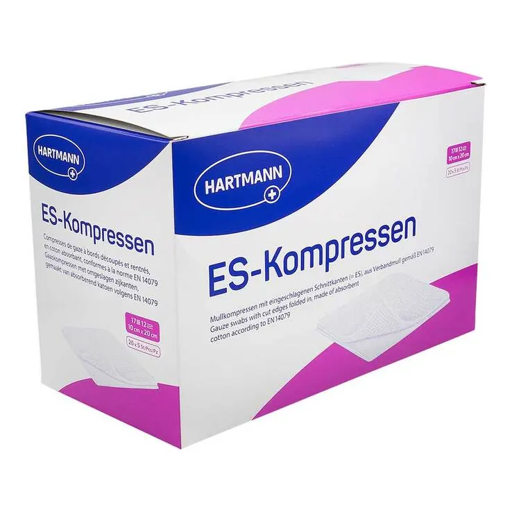 ES-Kompressen steril 10x20 cm 12fach Großpackung, 20X5 St